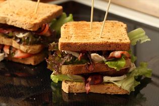 Simpel club sandwich